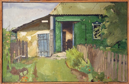 “Зелена хата” 2006, 45 Х 70 см.