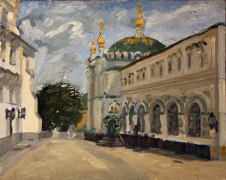 “Трапезна церква” 2007, 40 Х 50 см.