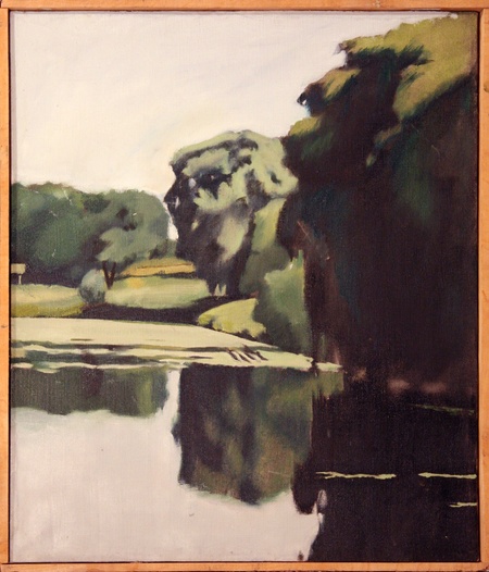 “Біля озера” 2006, 60 Х 50 см.